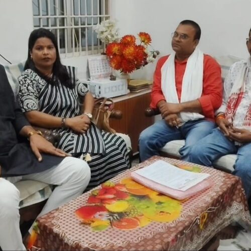 त्रिस्तरीय पंचायत प्रतिनिधियों ने वैशाली जिले में महागठबंधन के चार उम्मीदवारों का किया समर्थन